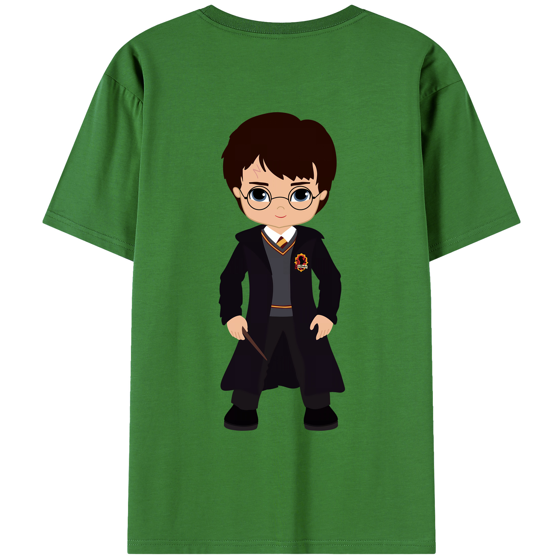 （画像用） Harry Potter ハリー・ポッターシリーズ レディース半袖Tシャツ(バックプリント)